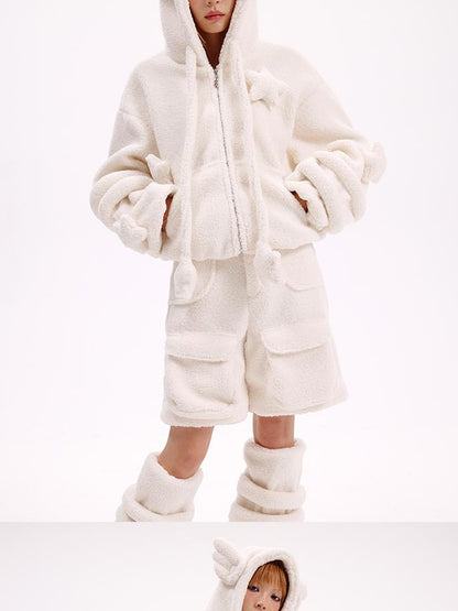 CFIERCE Soft Angelic Lambswool Coat Aw24