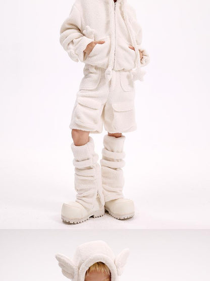 CFIERCE Soft Angelic Lambswool Coat Aw24