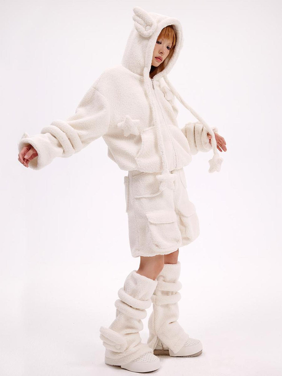 CFIERCE Soft Angelic Lambswool Coat Aw24