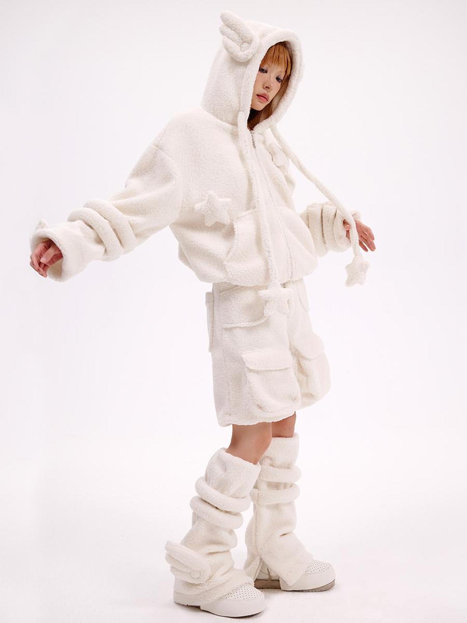 CFIERCE Soft Angelic Lambswool Coat Aw24