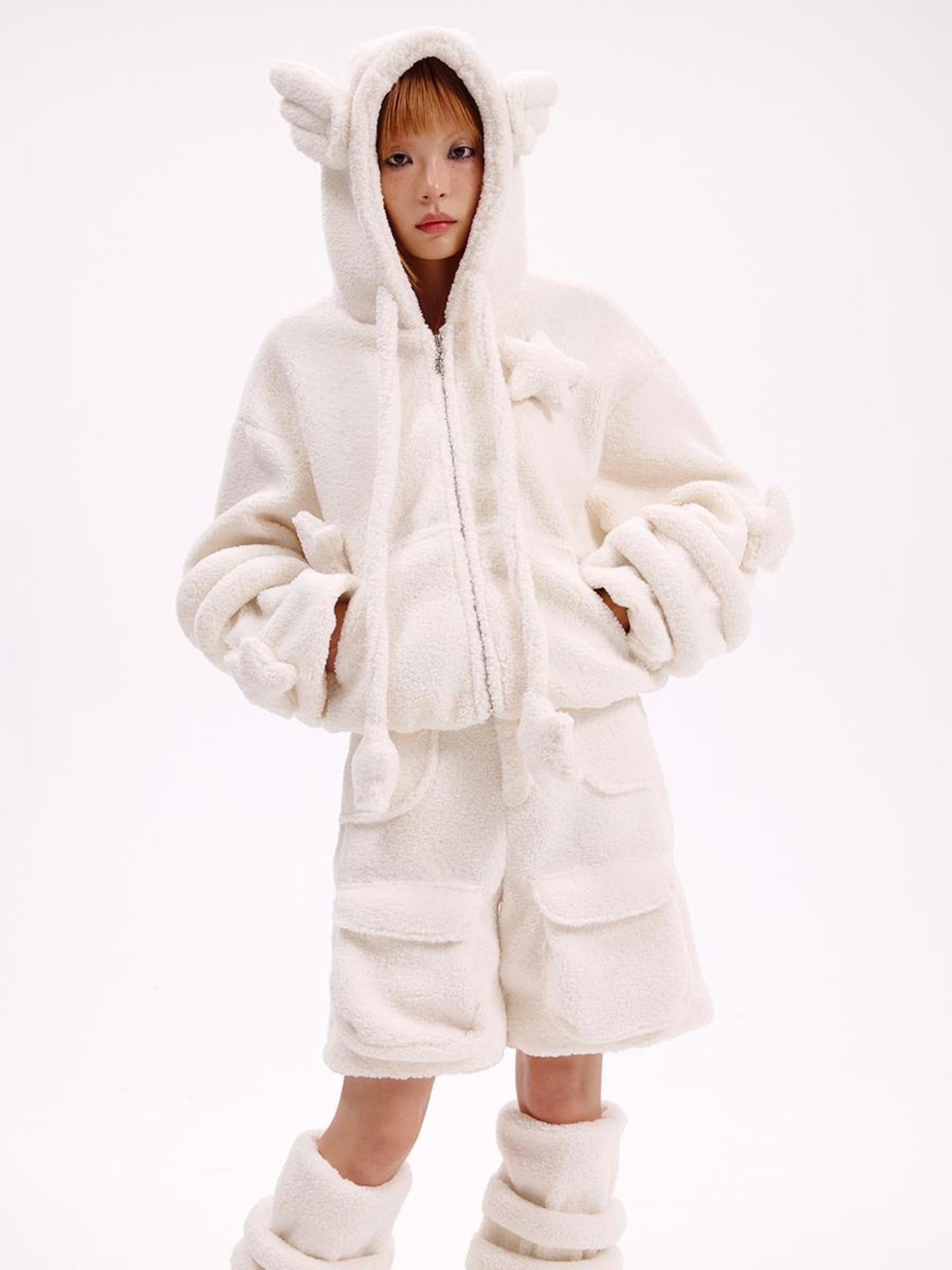CFIERCE Soft Angelic Lambswool Coat Aw24