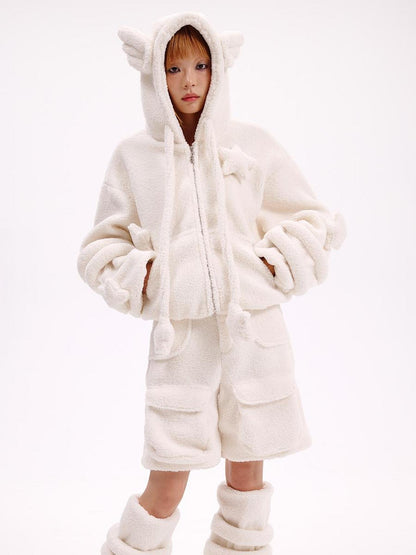 CFIERCE Soft Angelic Lambswool Coat Aw24