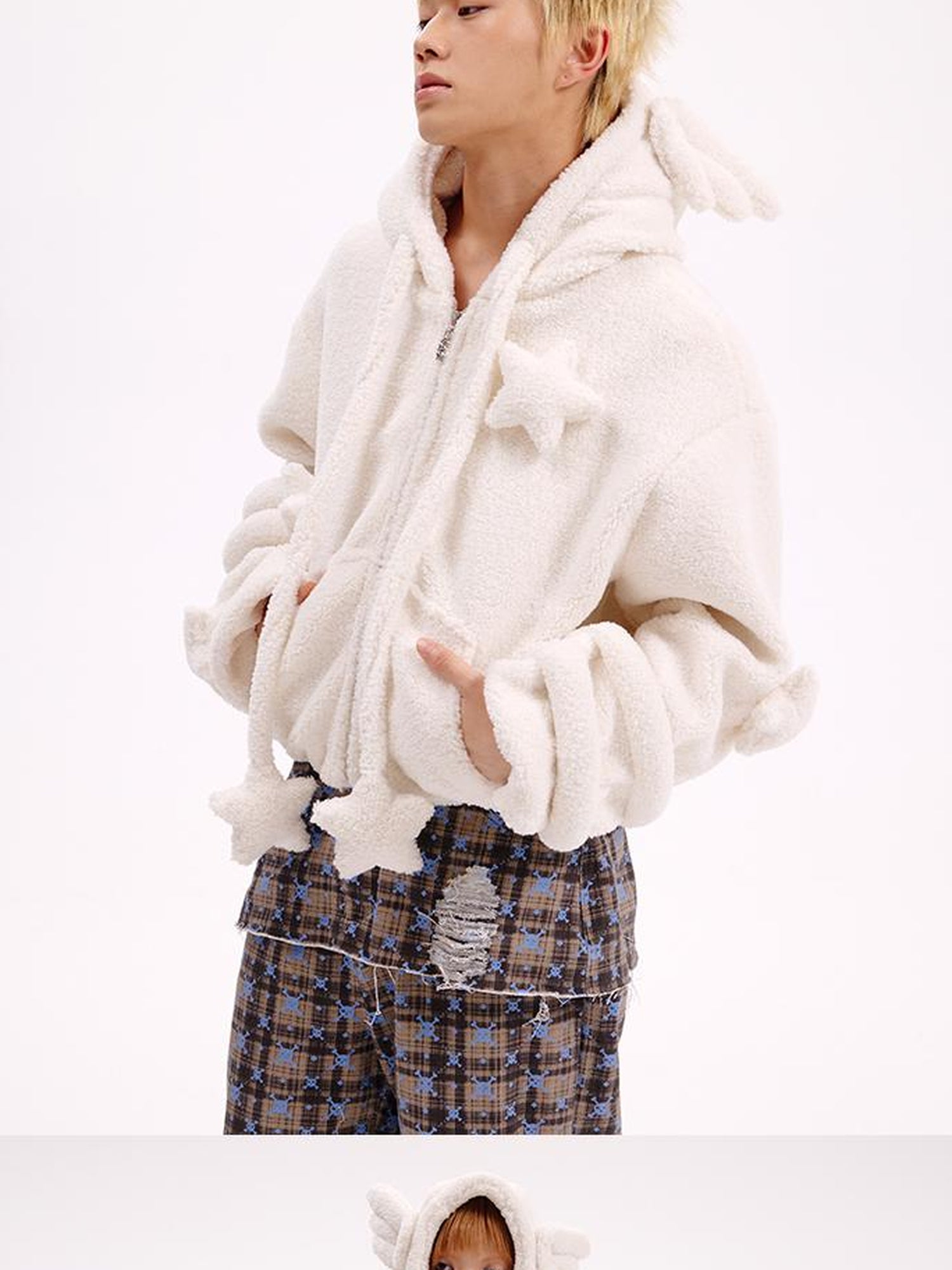 CFIERCE Soft Angelic Lambswool Coat Aw24