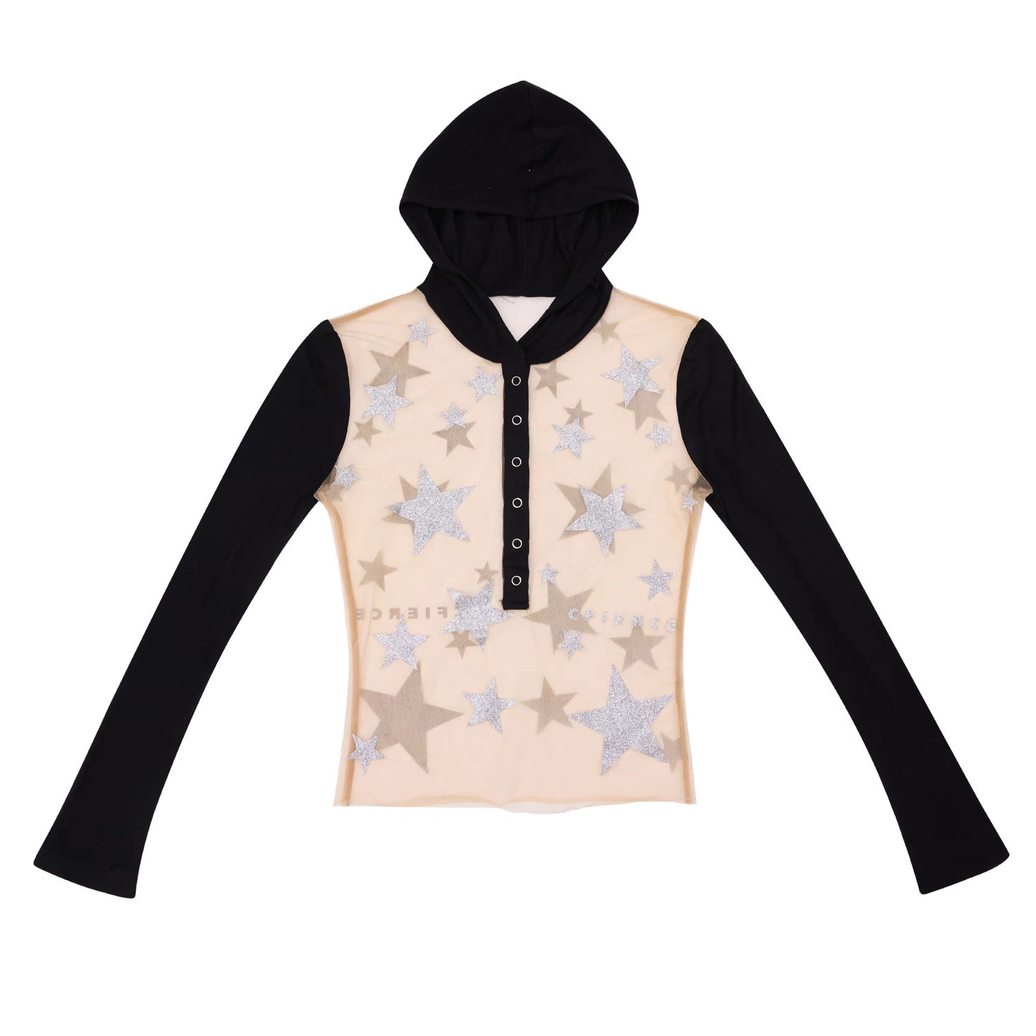 CFIERCE_Soft_Tencel_Cotton_Mesh_Patchwork_Star_Print_Long_Sleeve_Unisex_Black_T-Shirt_MISSTT