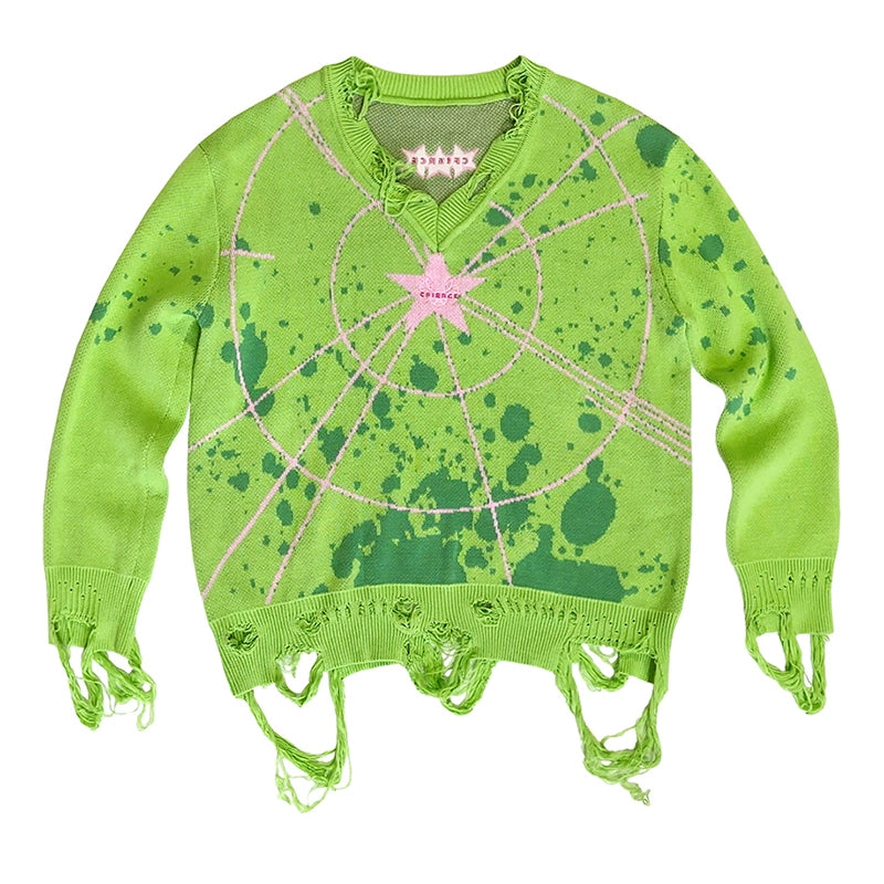 CFIERCE_Starlight_Knit_Cotton_Sweater_V_Neck_T_Shirt_Long_Sleeve_MISSTT
