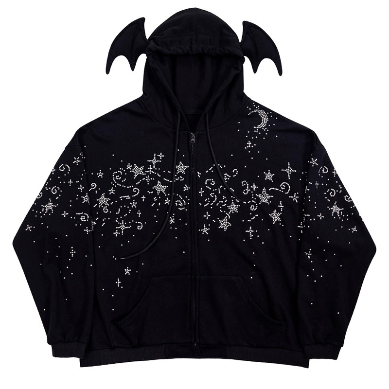 CFIERCE_Starry_Night_Crystal_Embellished_Hoodie_MISSTT