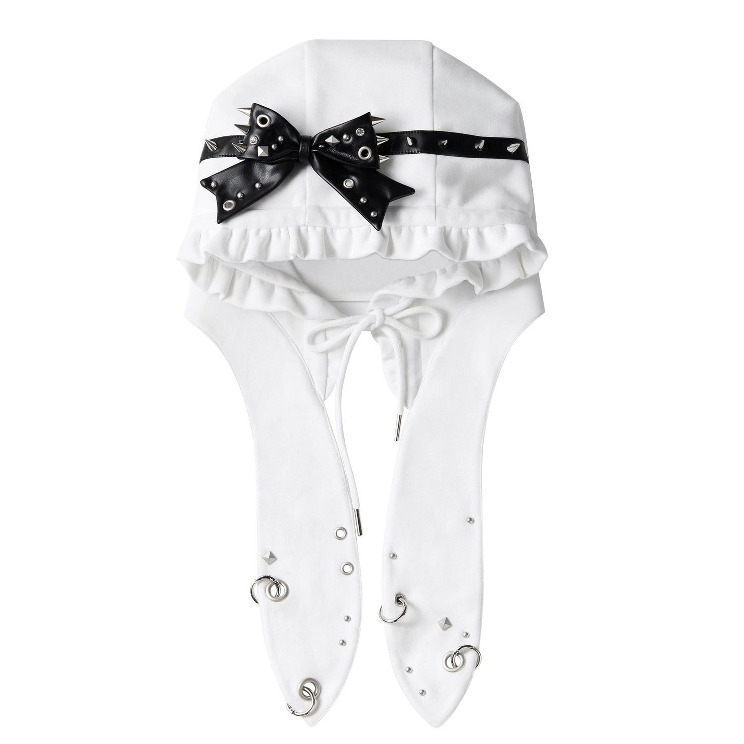 CFIERCE_Studded_Rivet_Bow_Rabbit_Ear_Detail_Women&
