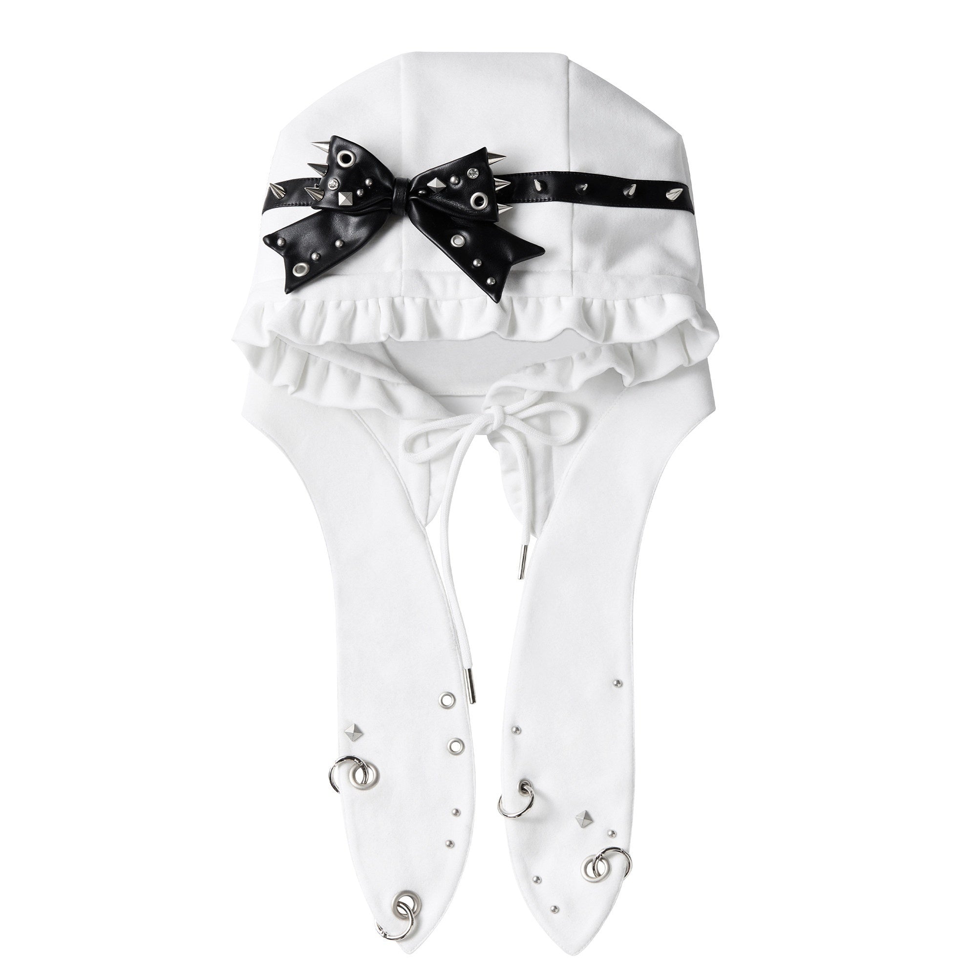 CFIERCE_Studded_Rivet_Bow_Rabbit_Ear_Detail_Women&