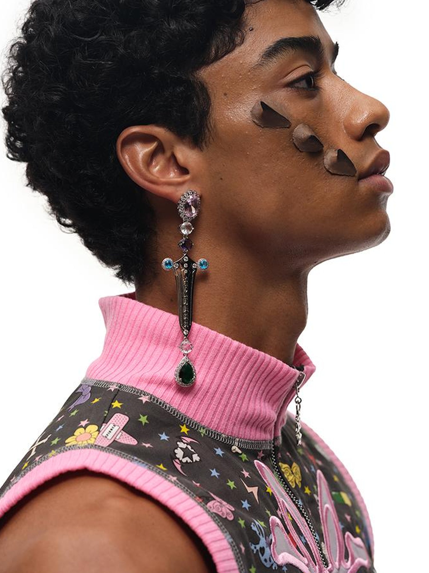 CFIERCE Sword Stud Earrings