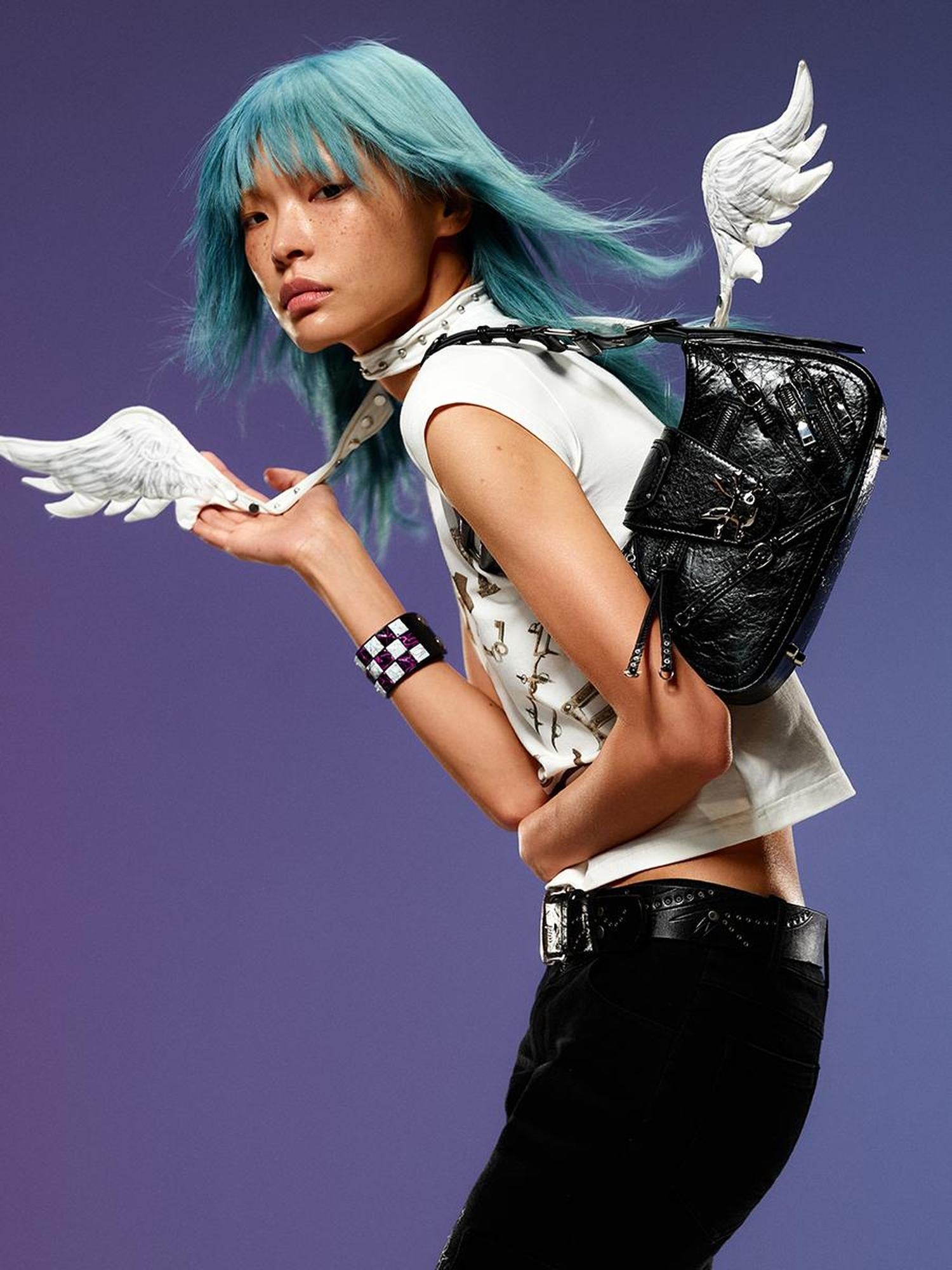 CFIERCE Underarm Hardware Accent Bag
