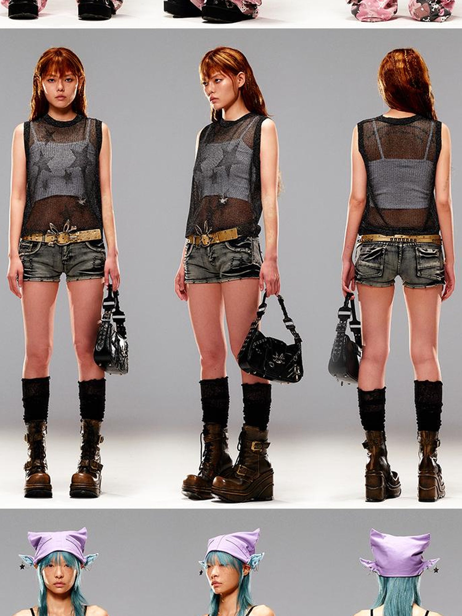 CFIERCE Underarm Hardware Accent Bag