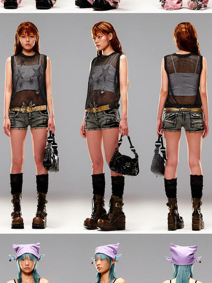 CFIERCE Underarm Hardware Accent Bag