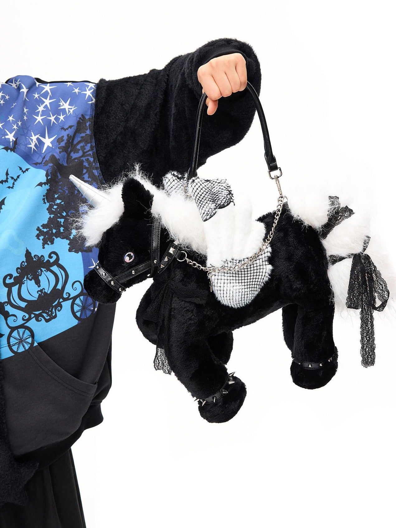 CFIERCE Unicorn Top Handle Single Shoulder Zipper Women&