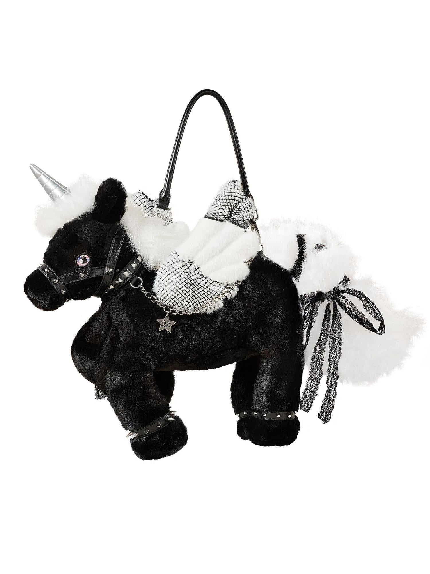 CFIERCE Unicorn Top Handle Single Shoulder Zipper Women&