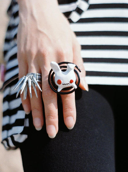 CFIERCE Vortex Rabbit Ring
