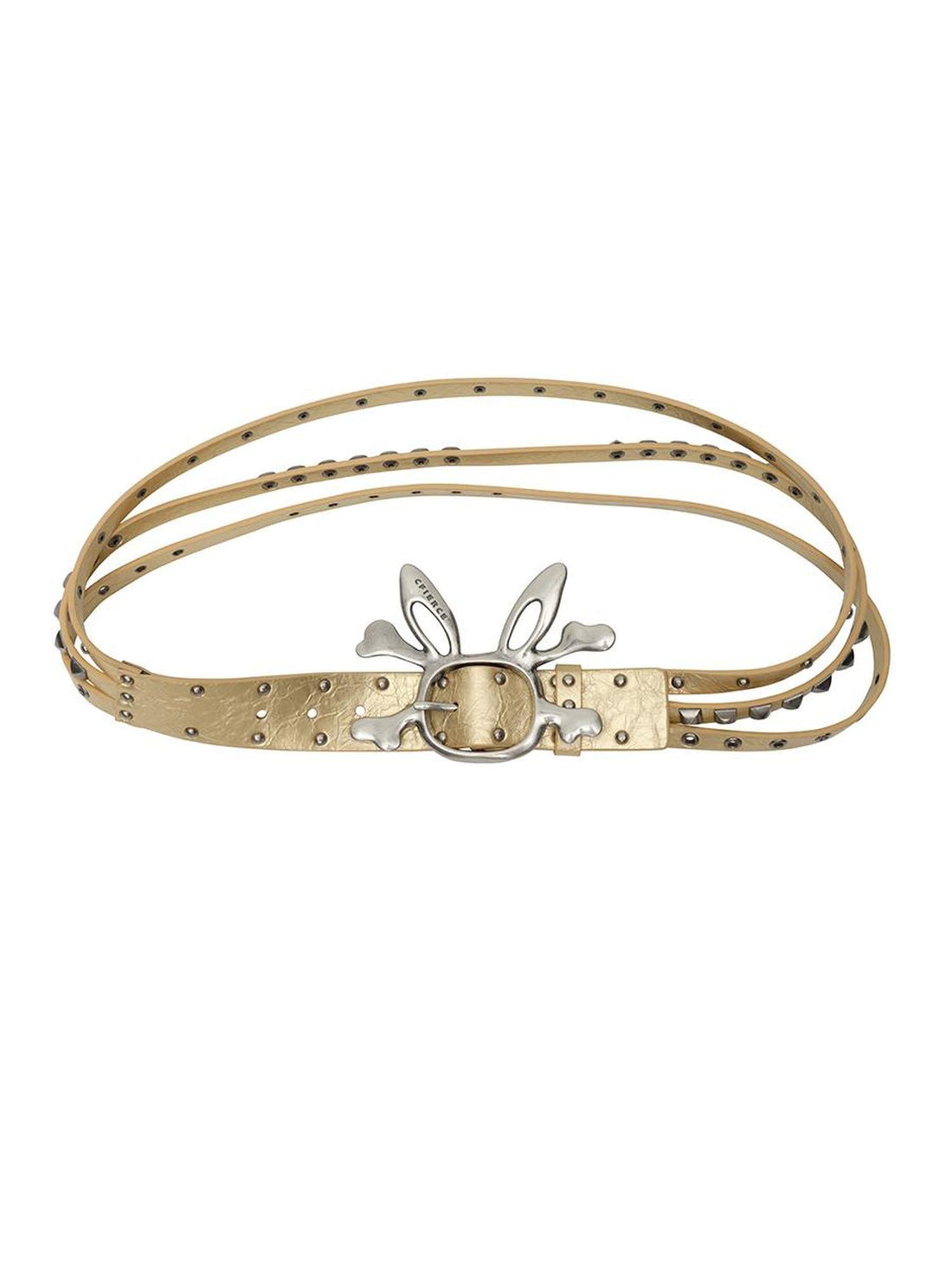 CFIERCE Wash Care Rabbit Skull Belt