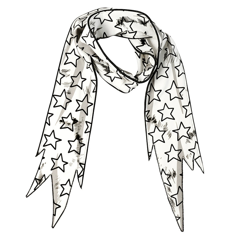 CFIERCE_Washable_Star_Embroidered_Scarf_MISSTT
