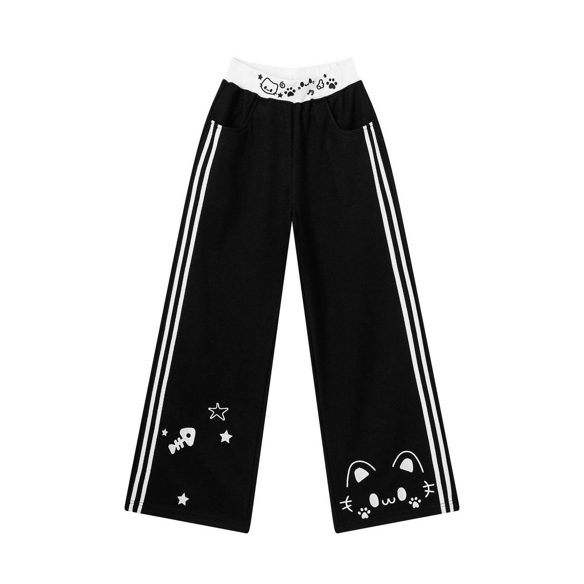 CRAZYGIRL_Cat_Ear_Waffle_Knit_Hooded_Zip_Up_Women&