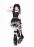 CRAZYGIRL_Gothic_Plaid_Irregular_Slim_Fit_Long_Sleeve_Sheer_Women&