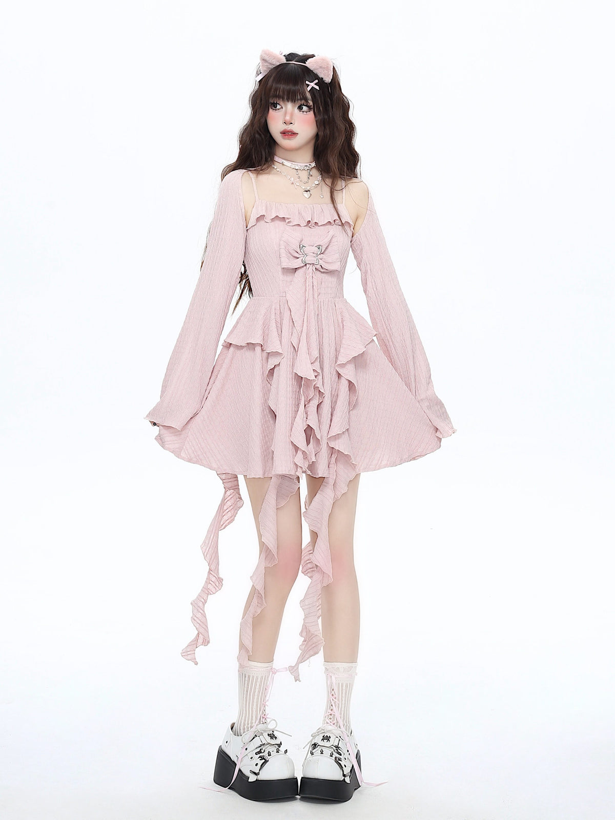 CRAZYGIRL_Seaside_French_Ethereal_Cinched_Waist_Strappy_Women&
