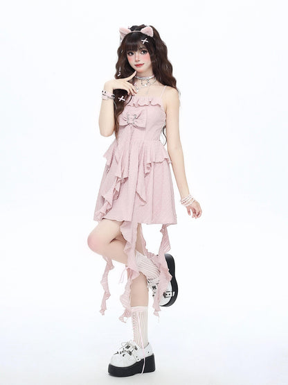 CRAZYGIRL Seaside French Ethereal Cinched Waist Strappy Women&
