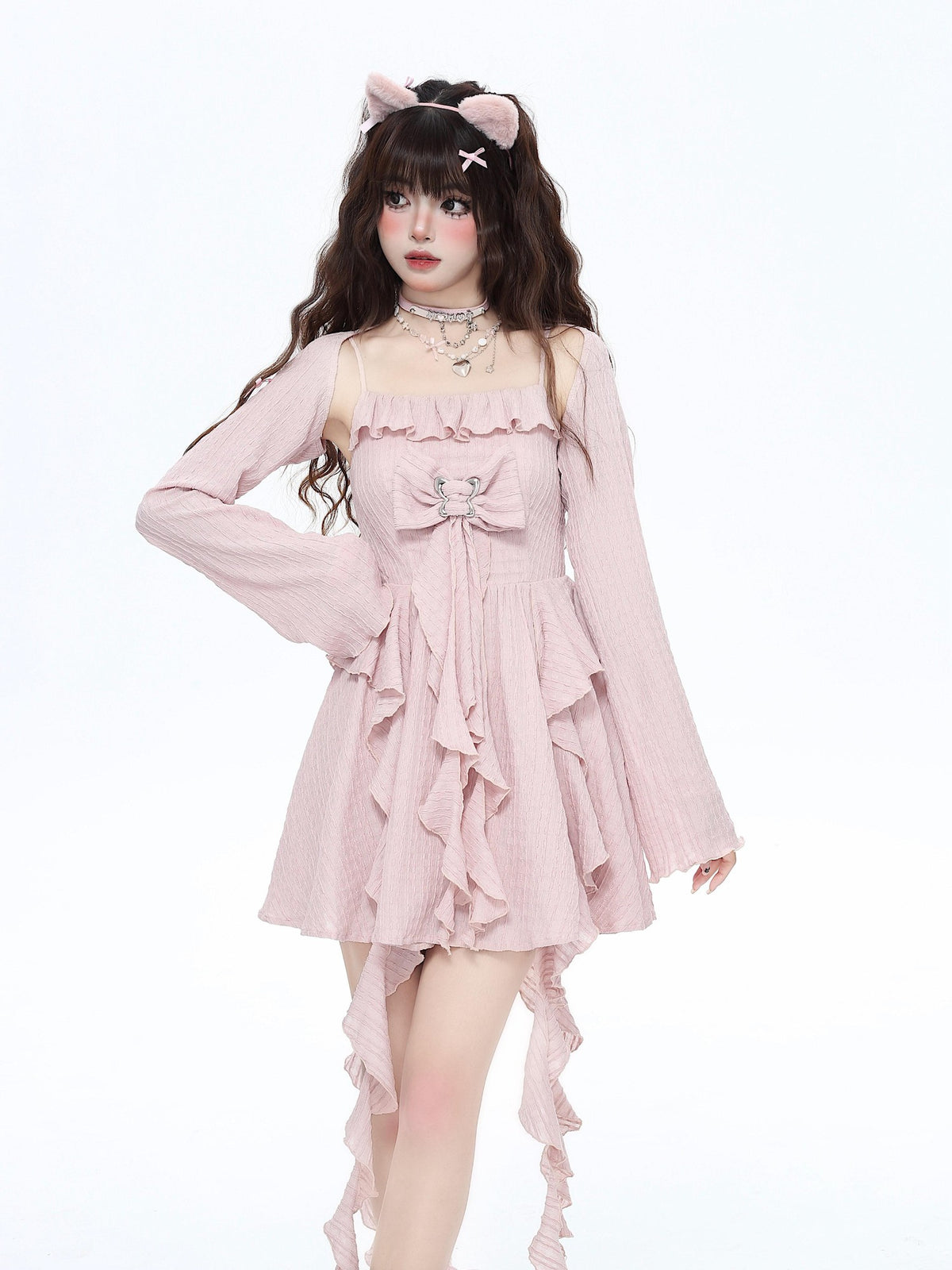 CRAZYGIRL Seaside French Ethereal Cinched Waist Strappy Women&