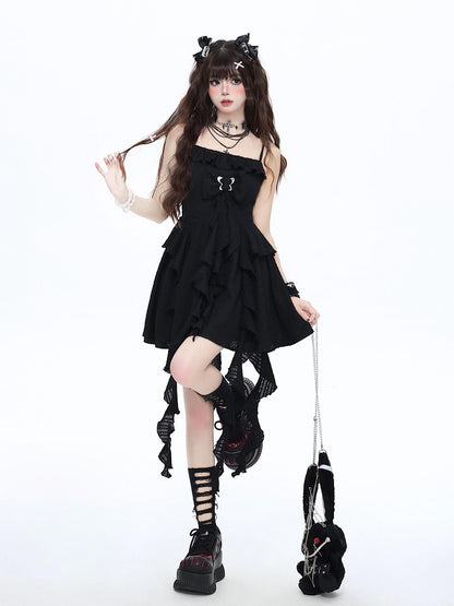 CRAZYGIRL Seaside French Ethereal Cinched Waist Strappy Women&