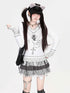 CRAZYGIRL_V-neck_Heart_Print_Faux_Two_Piece_Women&