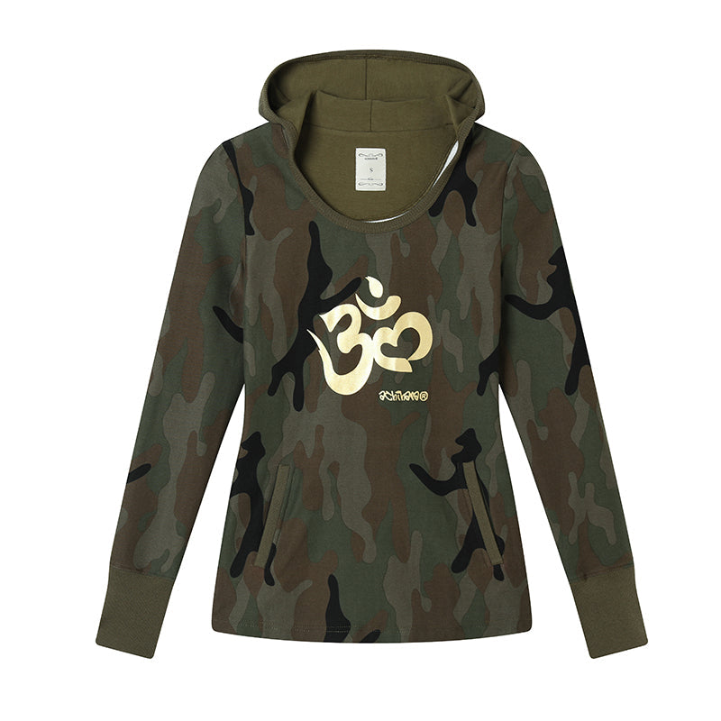 Achihara Olive Om Dream Print Long Sleeve Tee
