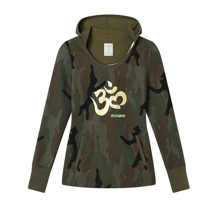Achihara Olive Om Dream Print Long Sleeve Tee
