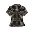 Cest_Nous_Beige_Plaid_Cross_Rivet_Pleated_Lace_Women&