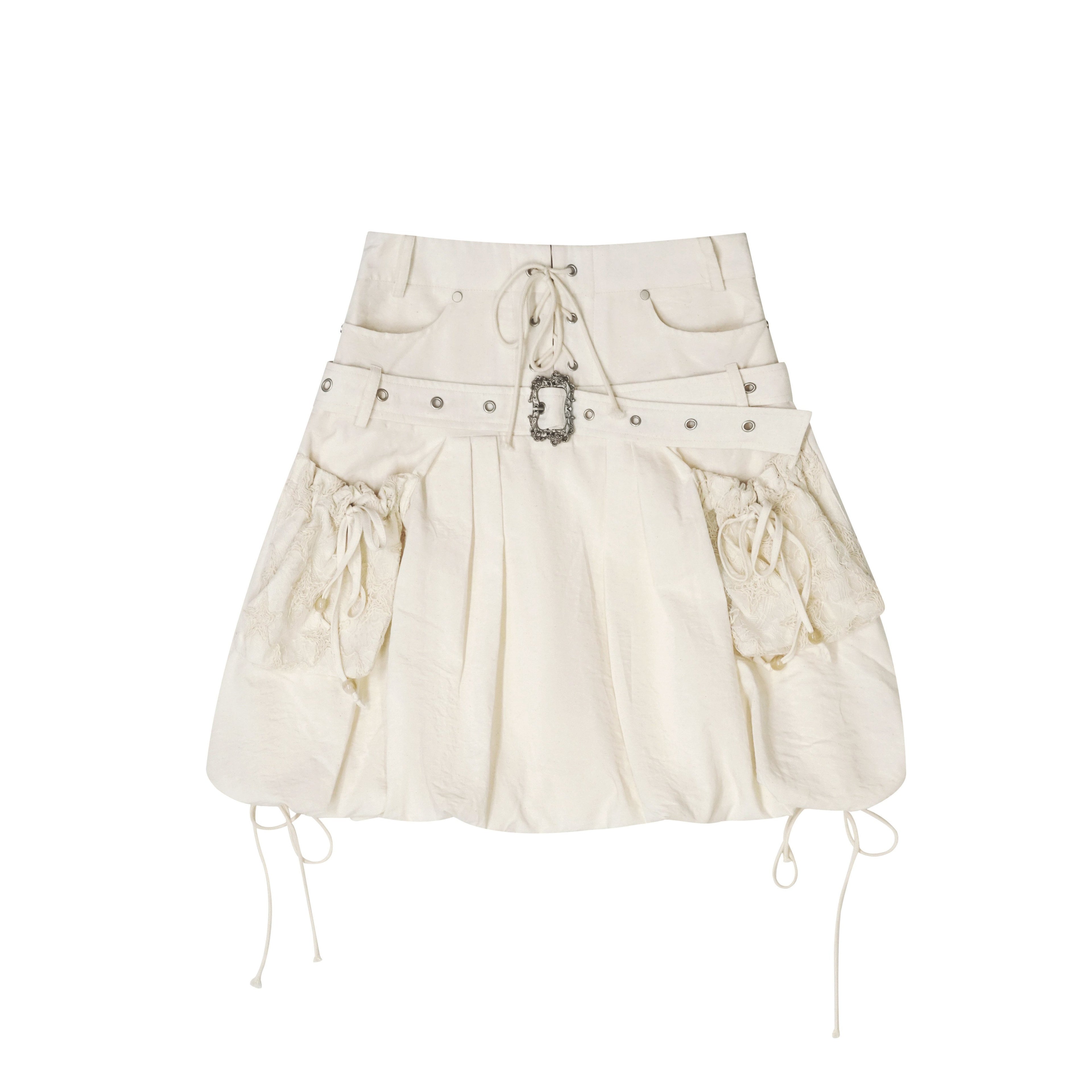 Cest_Nous_Beige_Punk_Rivet_Tie_Bubble_Women&