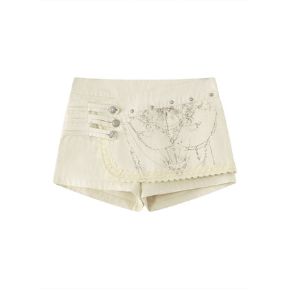 Cest_Nous_Chain_Totem_Print_Lace_Panel_Vintage_Straight_Fit_Cotton_Women&
