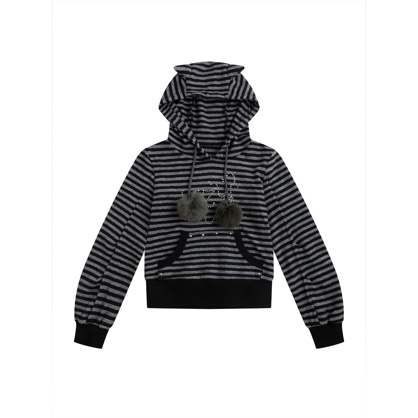 Cest_Nous_Cozy_Loose_Fit_Striped_Pullover_Hooded_Long_Sleeve_Commuter_Black_Gray_Hoodies_MISSTT