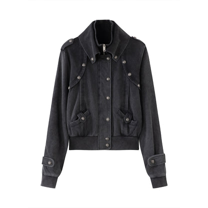Cest_Nous_Distressed_Washed_Double_Collar_Patchwork_Knit_Women&