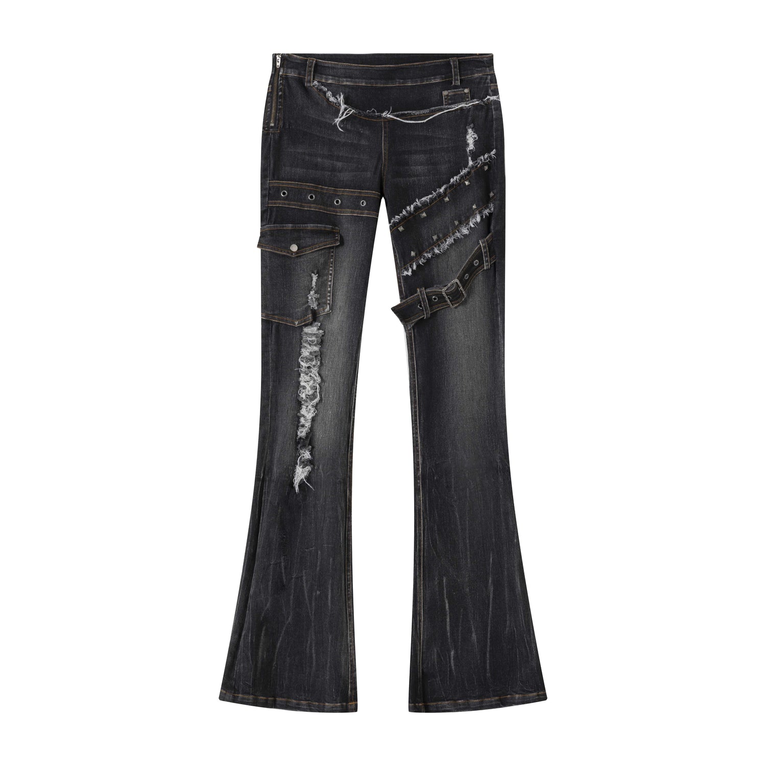 Cest_Nous_Grunge_Distressed_Patchwork_Studded_Women&