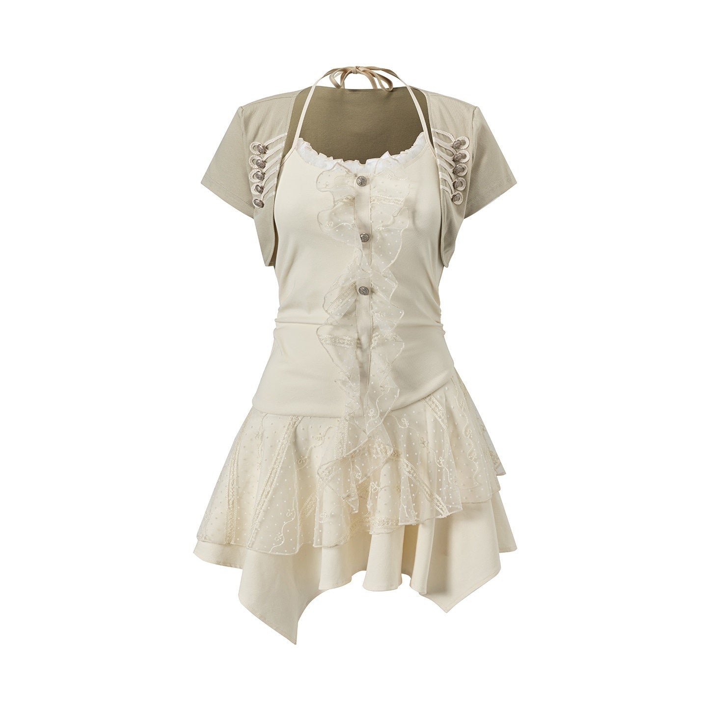 Cest_Nous_Lace_Ruffle_Napoleon_Collar_Braided_Buttons_Women&