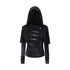 Cest_Nous_Metallic_Print_Hooded_Cape_Layered_Women&