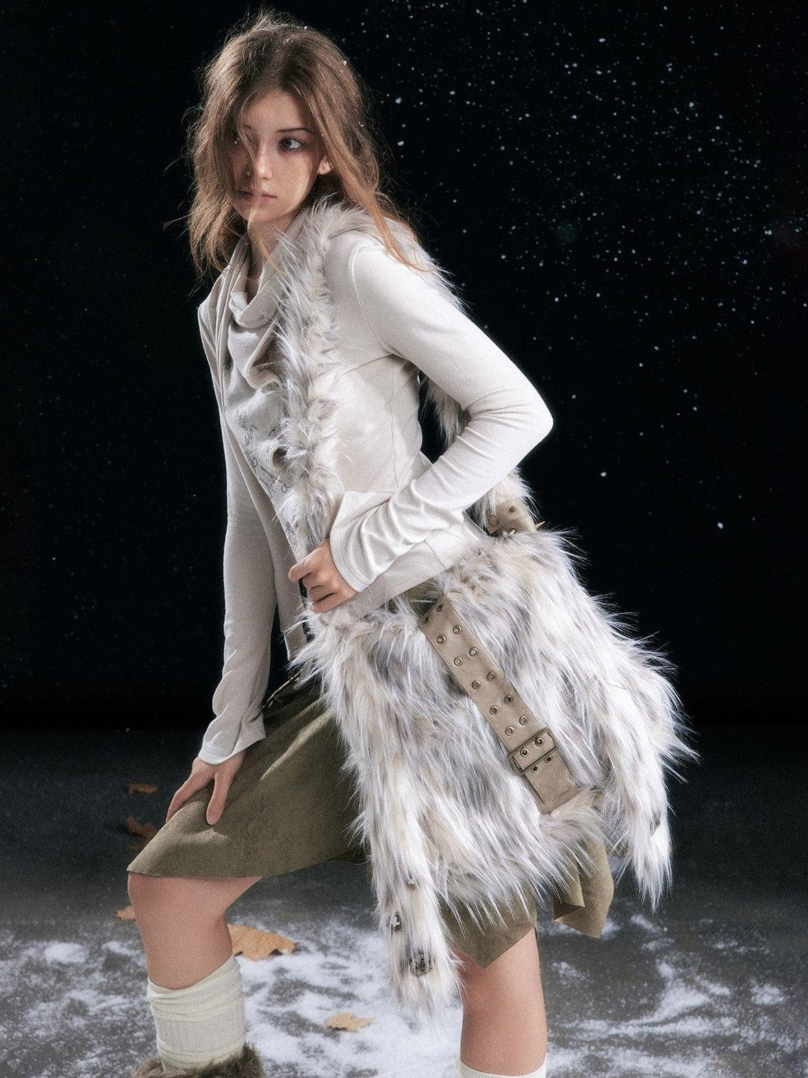 Cest Nous Original Design Minimalist Lock Closure Crossbody For Women Everyday Bag