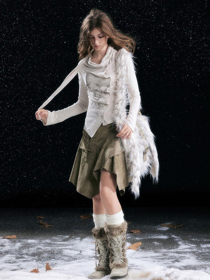 Cest Nous Original Design Minimalist Lock Closure Crossbody For Women Everyday Bag