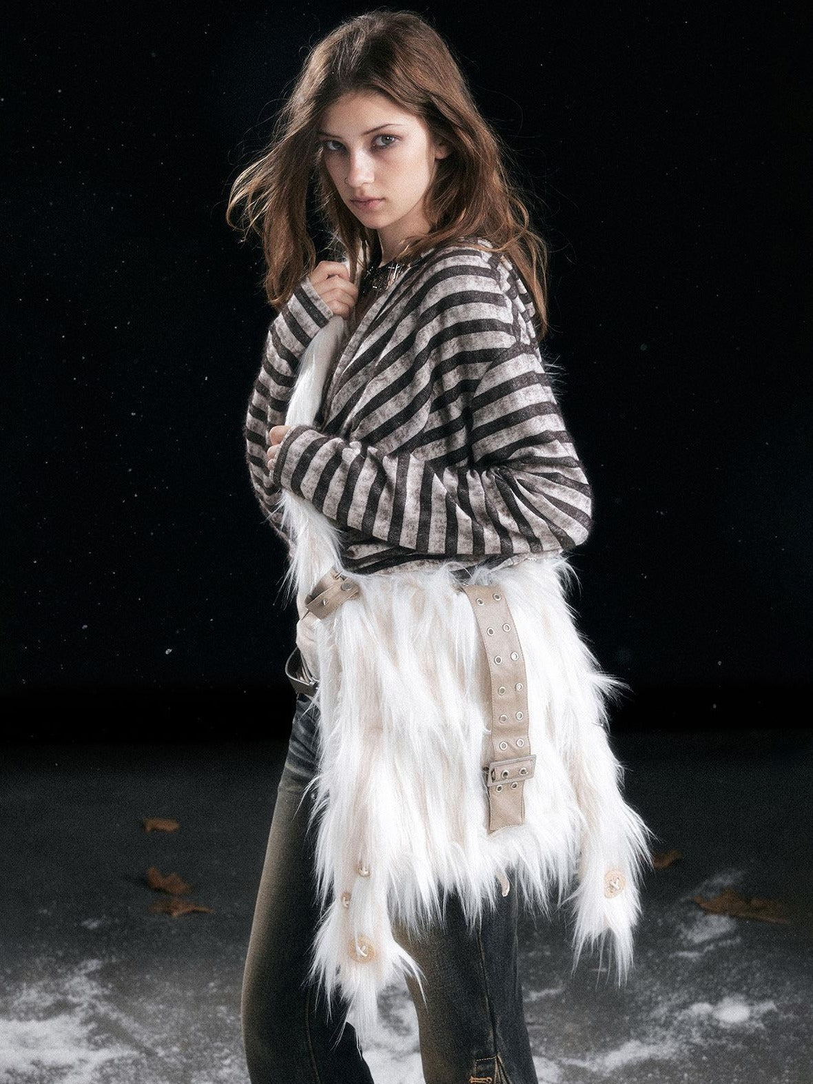 Cest Nous Original Design Minimalist Lock Closure Crossbody For Women Everyday Bag