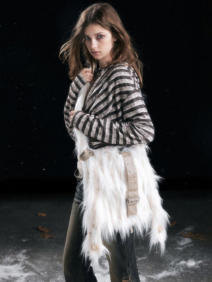 Cest Nous Original Design Minimalist Lock Closure Crossbody For Women Everyday Bag