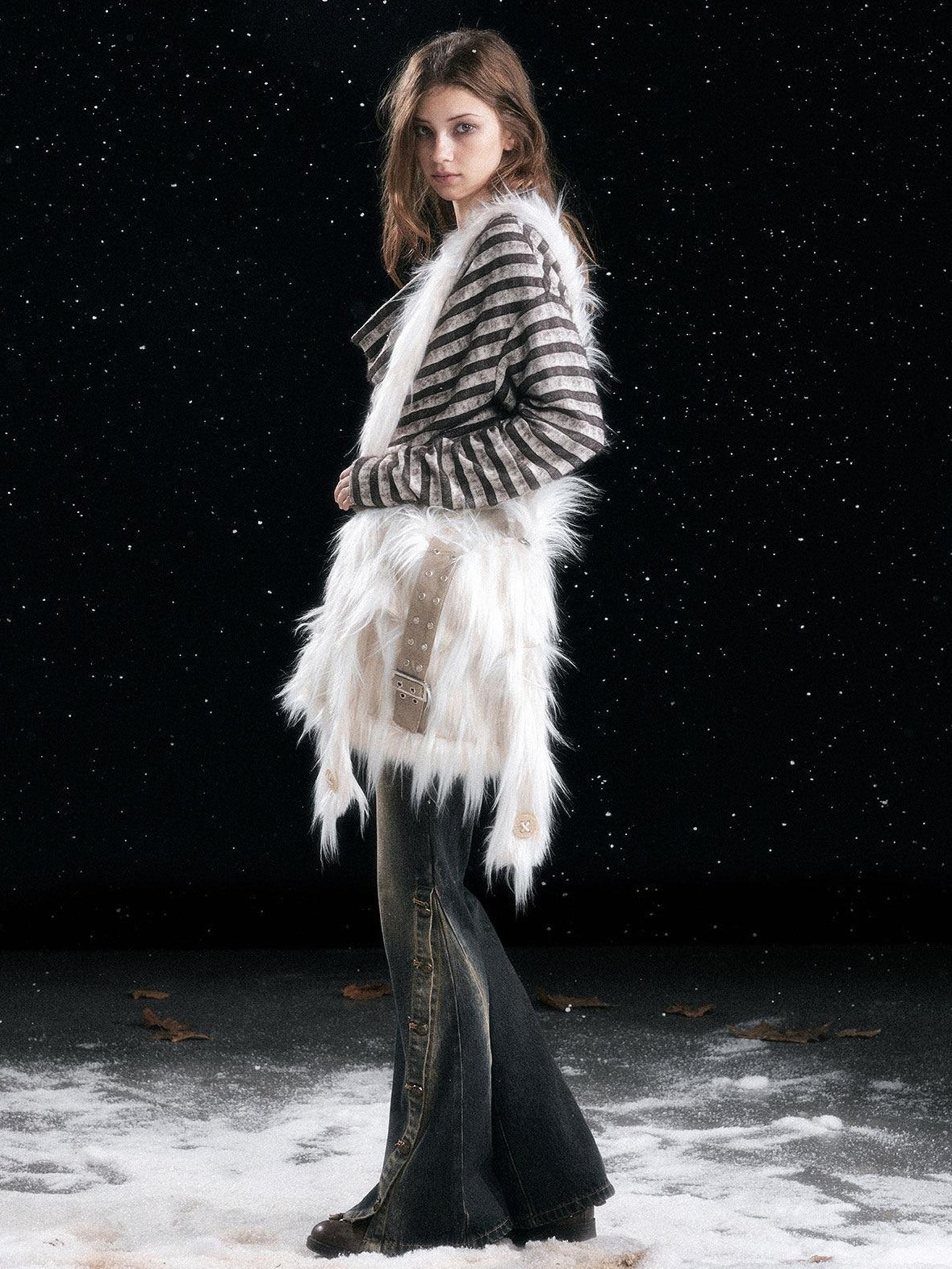 Cest Nous Original Design Minimalist Lock Closure Crossbody For Women Everyday Bag