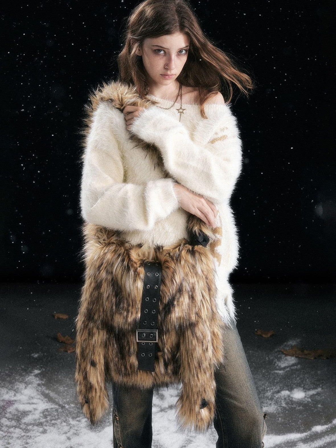 Cest Nous Original Design Minimalist Lock Closure Crossbody For Women Everyday Bag