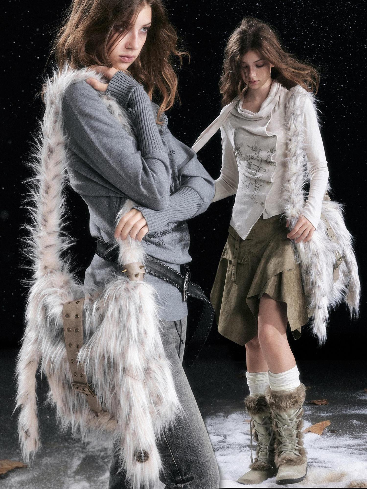 Cest Nous Original Design Minimalist Lock Closure Crossbody For Women Everyday Bag