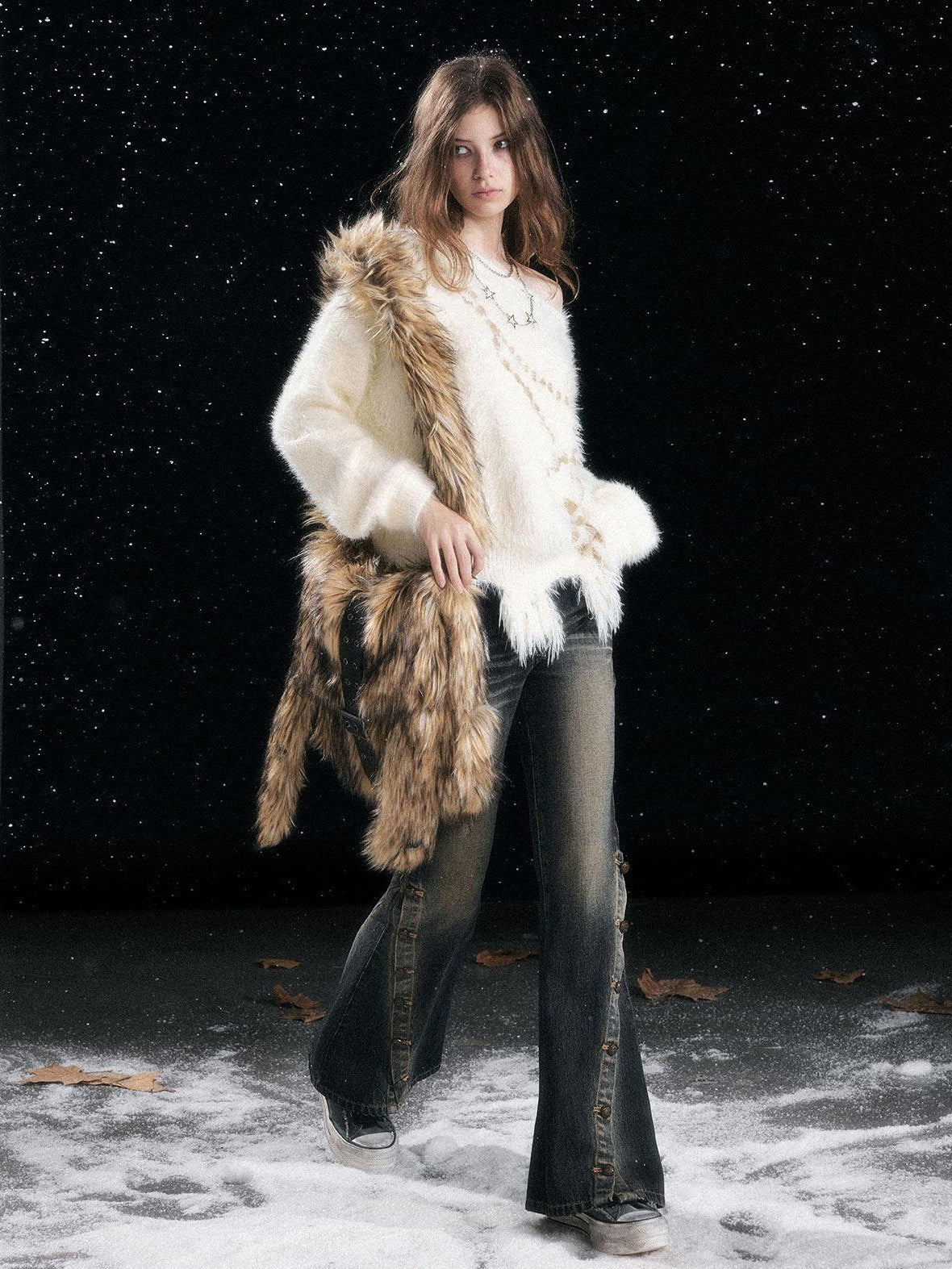 Cest Nous Original Design Minimalist Lock Closure Crossbody For Women Everyday Bag