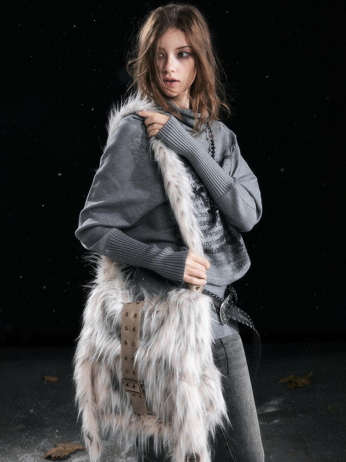 Cest Nous Original Design Minimalist Lock Closure Crossbody For Women Everyday Bag