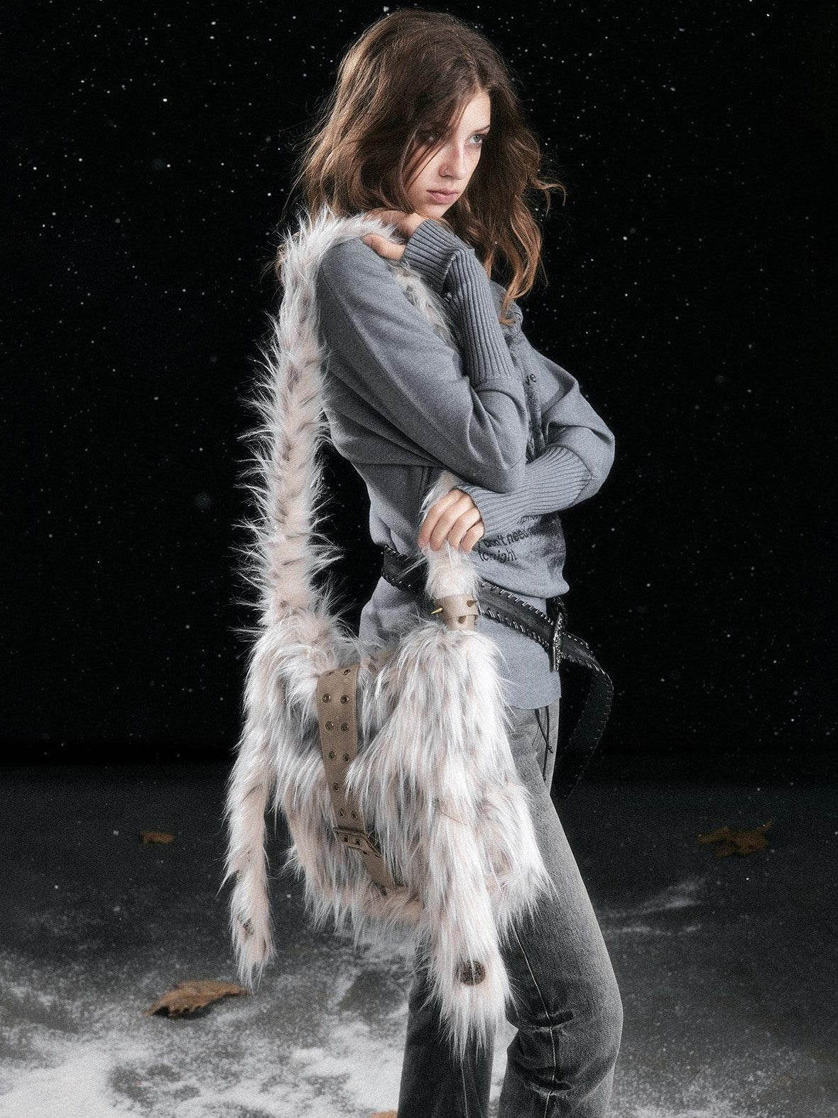 Cest Nous Original Design Minimalist Lock Closure Crossbody For Women Everyday Bag