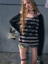 Punk Graffiti Sheer Mesh Sun Protection Top