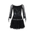 Cest_Nous_Punk_Star_Print_Raglan_Sleeve_Puff_Women&